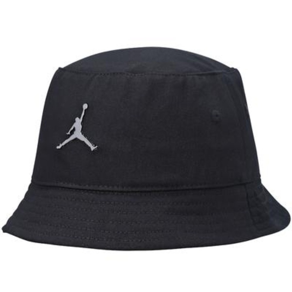 Nike Air Jordan Metal Jumpman Apex Black‎ Bucket Hat Unisex Kids' Size 8-20 NEW